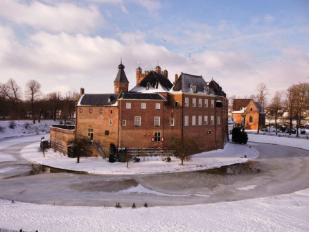 Kasteel Huis Bergh in de winter